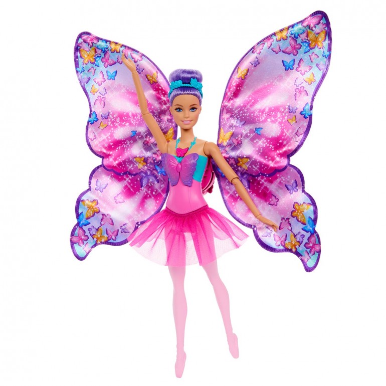 BARBIE DREAMTOPIA BUTTERFLY BALLERINA DOLL